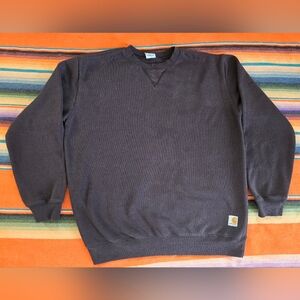 Vintage Carhartt Black Crewneck Sweater